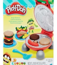 Massa De Modelar Festa Do HambÚrguer Kit Play-doh - Hasbro