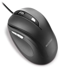 Imagem Mouse Com Fio Comfort Preto Usb - Multilaser - Mo241 de Encopel