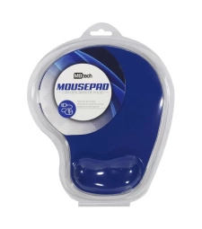 Imagem de capa de Mouse Pad Gel ErgonÔmico Azul/preto - Mbtech - Mb84200