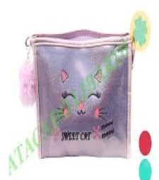 Imagem Necessaire De Gatinho Com Pompom E Glitter Hn86682 de Encopel