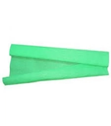 Papel Crepon Verde Claro Pacote Com 10 Folhas - Vmp - 4-219.36.28