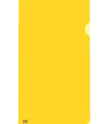 Imagem de capa de Pasta L Oficio Amarelo Pacote Com 10un - Dac - 41pp-am 