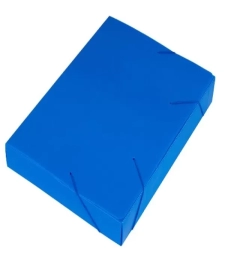 Imagem Pasta 35mm Com ElÁstico Novaonda Azul - Polibras de Encopel