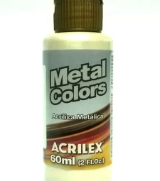 Imagem de capa de Tinta AcrÍlica Metal Colors 60ml Branco - Acrilex 562