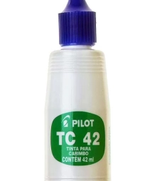 Imagem de capa de Tinta Para Carimbo Tc42 Azul 42 Ml - Pilot