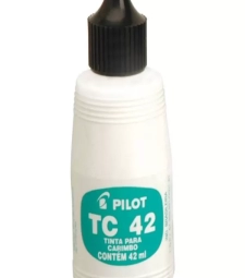 Imagem de capa de Tinta Carimbo Preta 42 Ml - Caixa Com 12 Unid - Pilot Tc