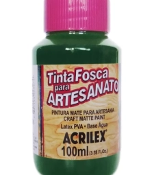 Tinta Pva Fosca Para Artesanato 100ml Verde Esmeralda - Acrilex 571
