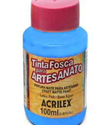 Imagem Tinta Pva Fosca Para Artesanato 100ml Azul HortÊnsia - Acrilex - 579 de Encopel