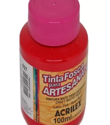 Imagem de capa de Tinta Pva Fosca Para Artesanato 100ml RomÃ - Acrilex 827
