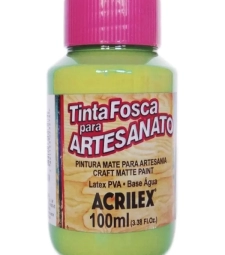 Imagem de capa de Tinta Pva Fosca Para Artesanato 100ml Verde Alecrim - Acrilex 898