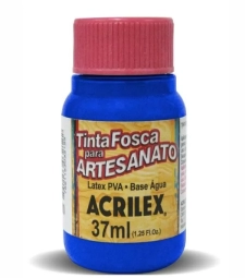 Imagem de capa de Tinta Pva Fosca Para Artesanato 37ml Azul Ultramar - Acrilex 543