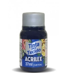 Imagem de capa de Tinta Para Tecido Fosca 37ml Azul Marinho - Acrilex 544
