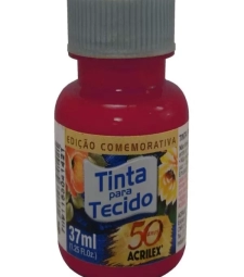 TINTA PARA TECIDO FOSCA 37ML PÚRPURA - ACRILEX 550