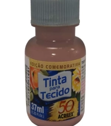 TINTA PARA TECIDO FOSCA 37ML CAPUCCINO - ACRILEX 585