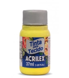 Imagem de capa de Tinta Para Tecido Fosca 37ml Amarelo CanÁrio - Acrilex 589