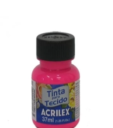 Tinta Para Tecido Fluorescente 37ml Maravilha - Acrilex 107