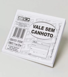 Imagem Vale Sem Canhoto Simples Pacote Com 20 Blocos - SÃo Domingos - 6752.0 de Encopel