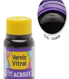 Imagem de capa de Verniz Vitral 37ml Violeta - Acrilex 516