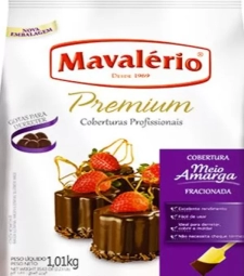 Imagem Choc Mav Cob. Premium Gotas M. Amargo 1,01 Kg(5-10) de Distripan
