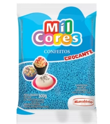 Imagem de capa de Confeito Micanga Azul Nr 0 500 Grs(5-10)