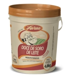 Imagem Doce Soro De Leite 4,8 Kg Aurea(2-5-10) de Distripan