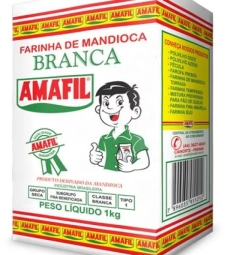 Imagem Farinha De Mandioca Bca Fina 01 Kg(10-20 de Distripan