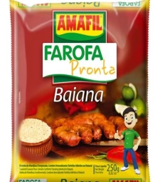 Imagem de capa de Farofa De Mandioca Baiana 250 Grs(10-20)