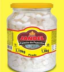 Imagem de capa de Palmito Jandel Picado Pupunha 1,8 Kg(6-12)