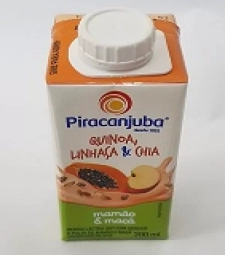 Imagem Bebida Lactea Piracanjuba Qlc 24 X 200ml Mamao E Maca de Estrela Atacado
