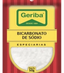 Imagem Bicarbonato De Sodio Geriba 20 X 50g de Estrela Atacado