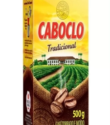 Imagem Cafe Caboclo 20 X 500g Tradicional Vacuo de Estrela Atacado