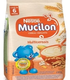 Imagem Mucilon Nestle 230g Multicereais Sachet de Estrela Atacado