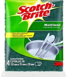 Imagem de capa de Esponja Scotch Brite 10 X 4 Unid. Promo