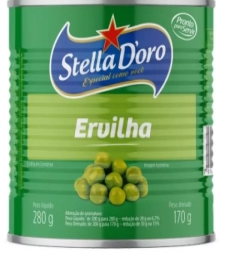 Imagem Ervilha Stella D'oro 24 X 170g Lata de Estrela Atacado