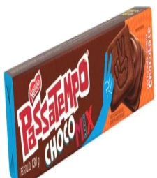 Imagem Bisc. Rech. Nestle Passatempo 70 X 130g Chocomix Chocolate de Estrela Atacado