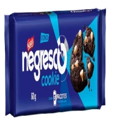 Bisc. Cookies Negresco Gotas De Chocolate 52 X 60g Baunilha 