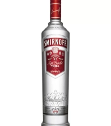 Imagem Vodka Smirnoff 6 X 998ml Red Vidro de Estrela Atacado