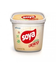 Imagem Margarina Soya Cremosy 12 X 1kg Creme Vegetal de Estrela Atacado