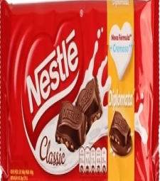 Imagem Chocolate Barra Nestle 14 X 90g Classic Diplomata de Estrela Atacado