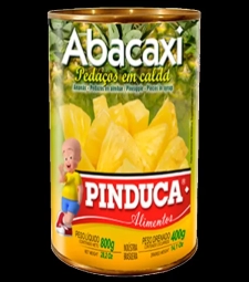 Abacaxi Pinduca 12 X 400g Pedacos Em Calda