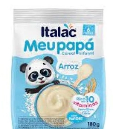 Imagem Alimento Cereal Infantil Italac 12 X 180g Arroz de Estrela Atacado