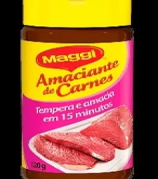 Imagem de capa de Amaciante De Carne C/tempero Maggi 30 X 120g