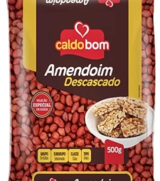 AMENDOIM CALDO BOM 24 X 500G
