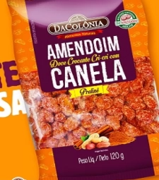 Imagem de capa de Amendoim Dacolonia 120gr Cricri C/ Canela Doce