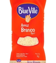 ARROZ BLUE VILLE BRANCO 6 X 5KG