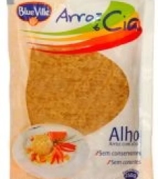 Imagem Arroz Blue Ville Cor E Sabor Alho 12 X 250g de Mercadinho