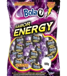 Imagem Bala Bola 7 600g Energy de Estrela Atacado