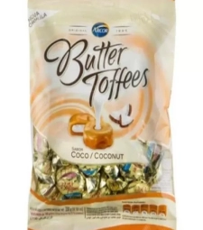 BALA BUTTER TOFFEES ARCOR 500G COCO