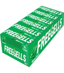 Imagem Bala Freegells 12 X 10 Unid. Menta Novo Formato de Mercadinho