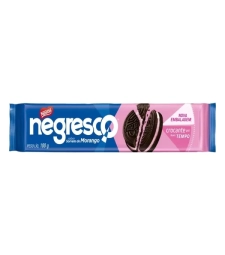 Imagem Bisc. Rech. Nestle Negresco 66 X 100g Morango de Estrela Atacado